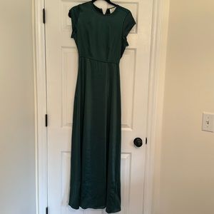 Bohme Lucille Maxi Dress in Emerald NWT